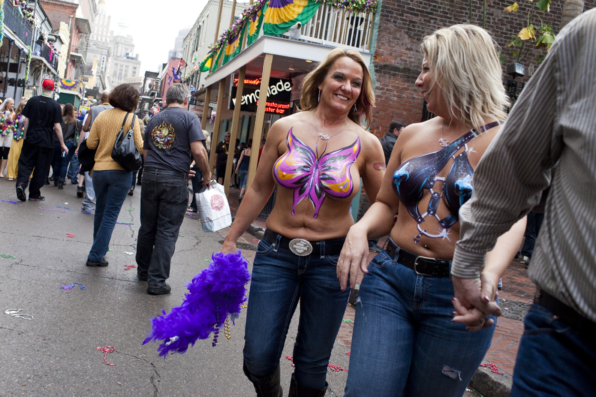 Naked Men Mardi Gras Festival